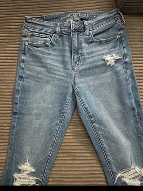 American Eagle Outfitters Light Blue Skinny Jeans